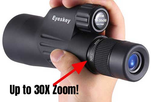 High Powered Zoom Monocular