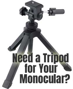 Tabletop Tripod for Monocular